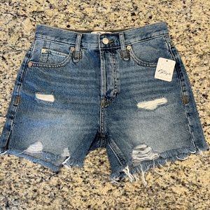 NWT We the Free Free People Distressed Shorts